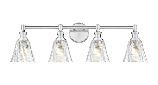 Auden Four Light Vanity Brushed Nickel
