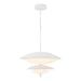 Alora - CH315224AWOP - LED Chandelier - Prescott - Antique White/Opal Matte Glass