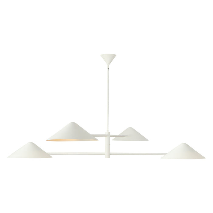 Alora - CH636258AW - Four Light Chandelier - Ashford - Antique White