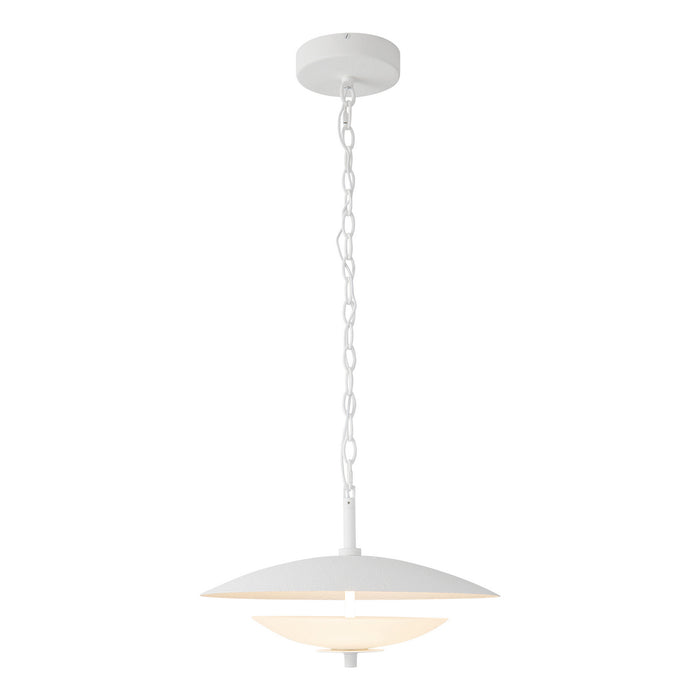 Alora - PD315015AWOP - LED Pendant - Prescott - Antique White/Opal Matte Glass