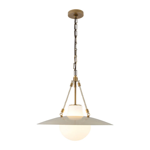 Alora - PD319722PW - One Light Pendant - Waverly - Pearl White