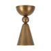 Alora - SF318804VB - One Light Flush Mount - Murphy - Vintage Brass