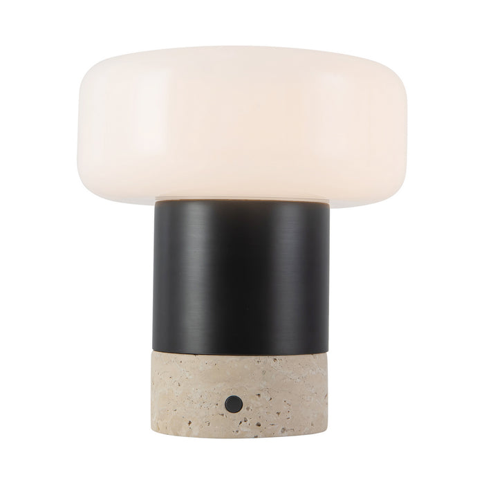 Alora - TL361707UBGO - LED Table Lamp - Niko - Urban Bronze/Matte Opal Glass