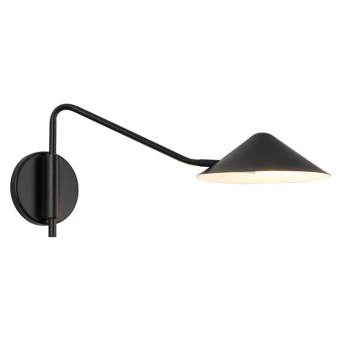 Alora - WV636119MB - One Light Wall Sconce - Ashford - Matte Black