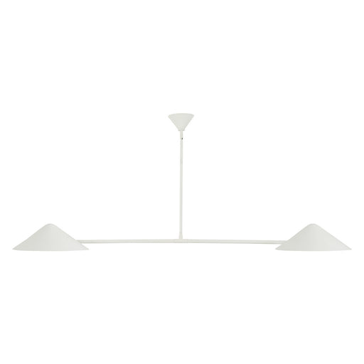 Alora - LP636158AW - Two Light Linear Pendant - Ashford - Antique White