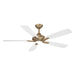 Minka Aire - F1000-BBR/ALW - 52" Ceiling Fan - Dyno - Brushed Brass