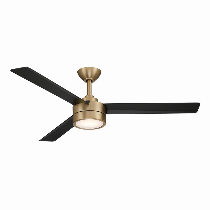 Minka Aire - F535L-BBR/CL - 52" Ceiling Fan - Roto - Brushed Brass
