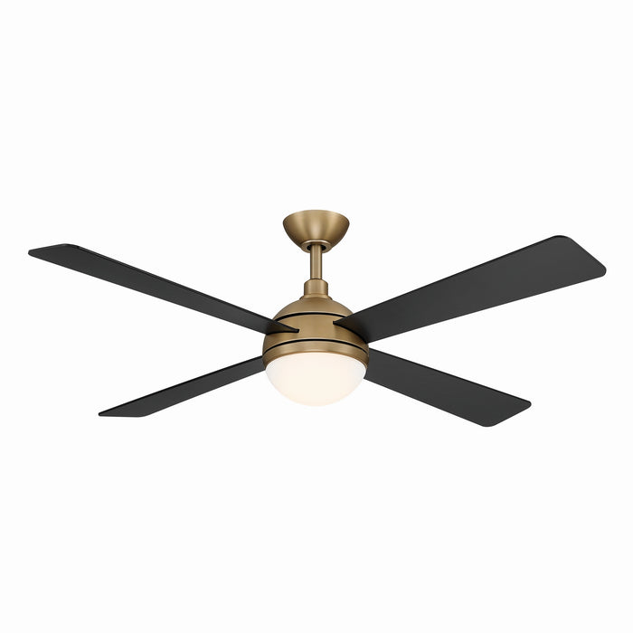 Minka Aire - F623L-BBR/CL - 54" Ceiling Fan - Orb - Brushed Brass