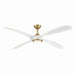 Minka Aire - F698L-LBR/ALW - 60" Ceiling Fan - Mortyn - Legacy Brass
