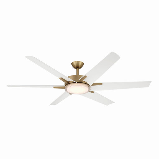 Minka Aire - F866L-HBR/ALW - 65" Ceiling Fan - Deco - Heritage Brass