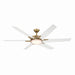 Minka Aire - F866L-HBR/ALW - 65" Ceiling Fan - Deco - Heritage Brass