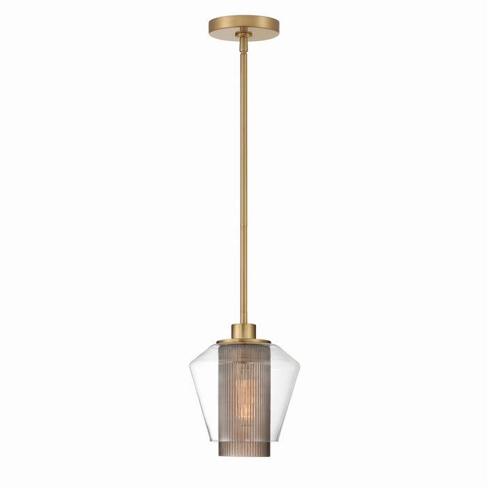 Minka-Lavery - 14015-732 - One Light Mini Pendant - Kiruna - Legacy Brass