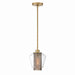 Minka-Lavery - 14015-732 - One Light Mini Pendant - Kiruna - Legacy Brass