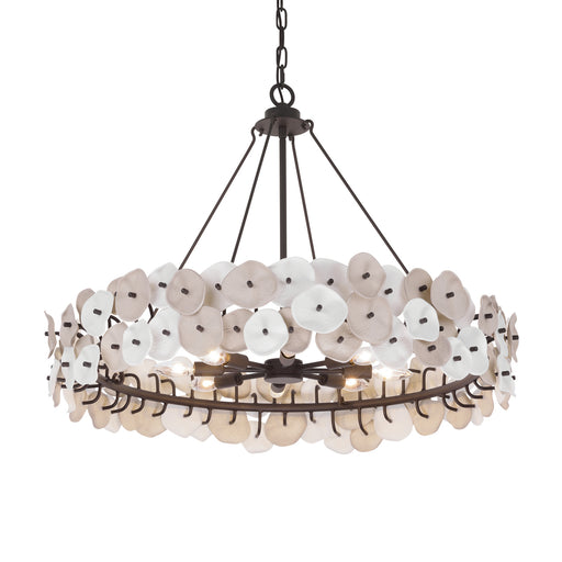 Metropolitan - N1528-860 - Eight Light Pendant - Ravelin - Dark Bronze