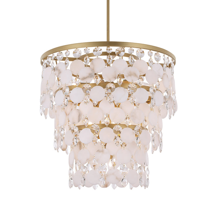 Metropolitan - N1838-870 - 11 Light Chandelier - Nova Mara - Painted Legacy Brass