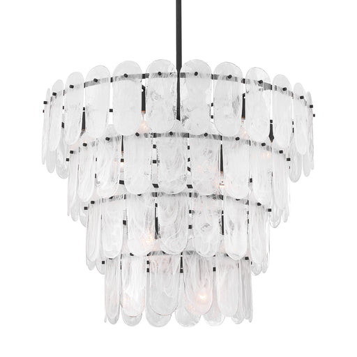 Minka-Lavery - 2250-899 - 15 Light Pendant - Oldmill - Dark Matte Black