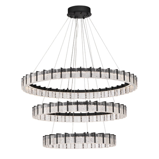 Minka-Lavery - 2410-899-L - LED Chandelier - Sevryn - Dark Matte Black