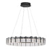 Minka-Lavery - 2415-899-L - LED Pendant - Sevryn - Dark Matte Black