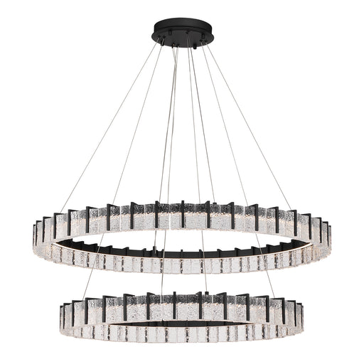 Minka-Lavery - 2419-899-L - LED Chandelier - Sevryn - Dark Matte Black