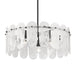 Minka-Lavery - 2595-899 - Five Light Pendant - Oldmill - Dark Matte Black