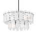 Minka-Lavery - 2599-899 - Nine Light Pendant - Oldmill - Dark Matte Black