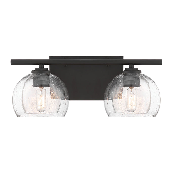Minka-Lavery - 2722-860 - Two Light Vanity - Glint - Dark Bronze