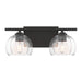Minka-Lavery - 2722-860 - Two Light Vanity - Glint - Dark Bronze
