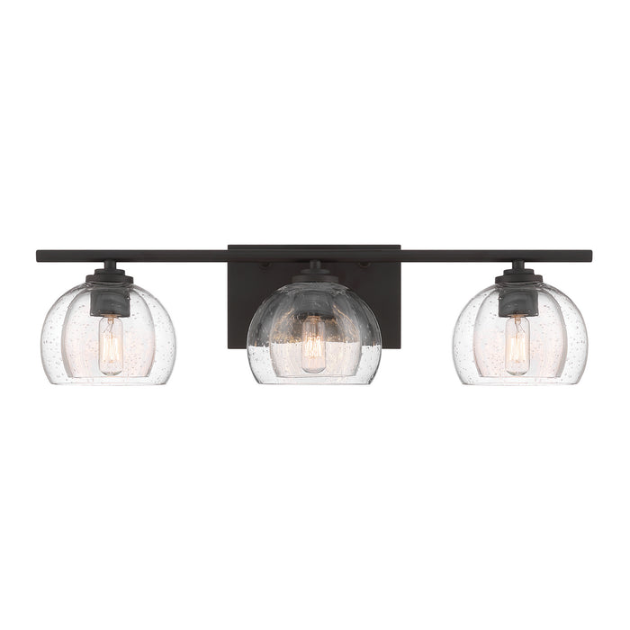 Minka-Lavery - 2723-860 - Three Light Vanity - Glint - Dark Bronze