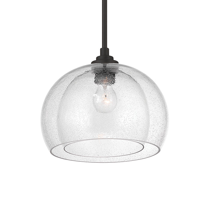 Minka-Lavery - 2725-860 - One Light Convertible Pendant/Semi-Flush Mount - Glint - Dark Bronze