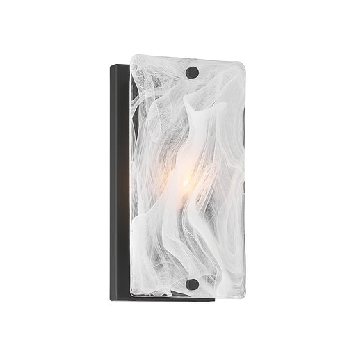 Minka-Lavery - 3631-899 - One Light Wall Sconce - Veil - Dark Matte Black