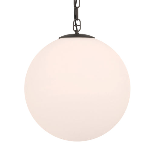 Minka-Lavery - 5213-860 - One Light Pendant - Marbelle - Dark Bronze