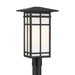 Minka-Lavery - 71186-899 - One Light Post Lantern - Grydton - Dark Matte Black