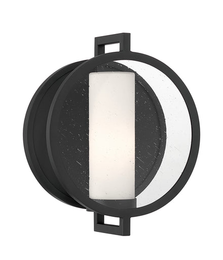 Halin One Light Wall Sconce Sand Coal Black