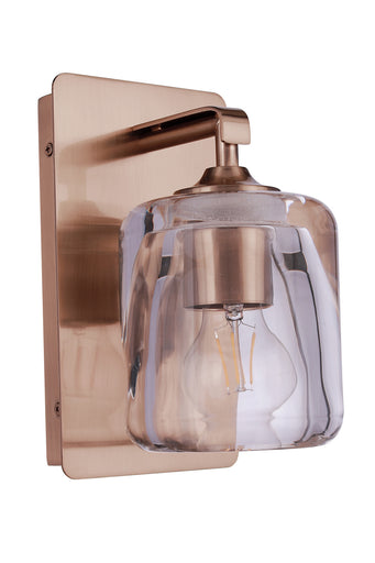 Andie One Light Wall Sconce Satin Brass