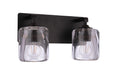 Craftmade - 20614FB2 - Two Light Vanity - Andie - Flat Black