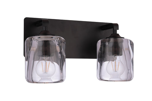 Andie Two Light Vanity Flat Black