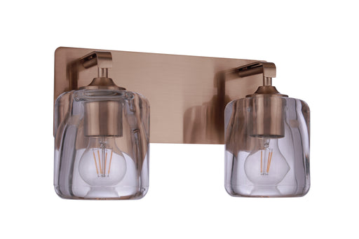 Andie Two Light Vanity Satin Brass