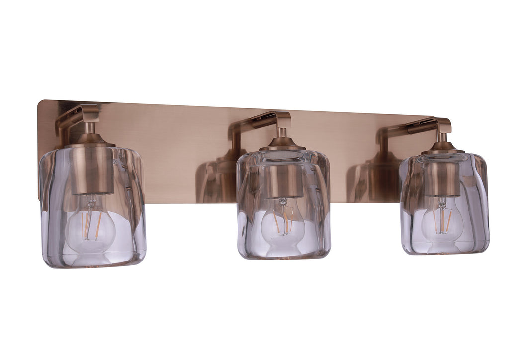 Craftmade - 20624SB3 - Three Light Vanity - Andie - Satin Brass