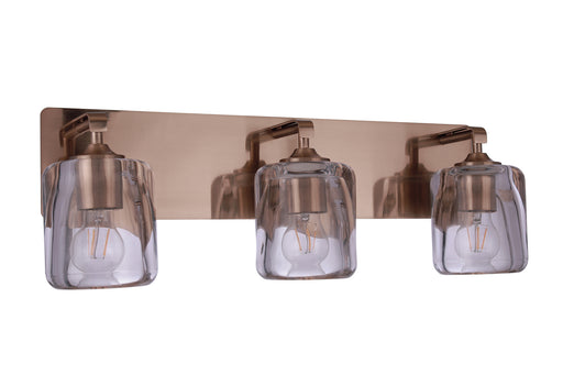 Andie Three Light Vanity Satin Brass
