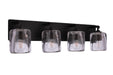 Craftmade - 20628FB4 - Four Light Vanity - Andie - Flat Black
