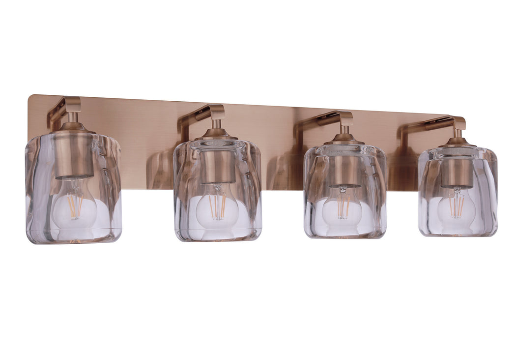 Craftmade - 20628SB4 - Four Light Vanity - Andie - Satin Brass