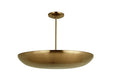 Craftmade - 60855-SB - Five Light Convertible Semi-Flush - Isabel - Satin Brass