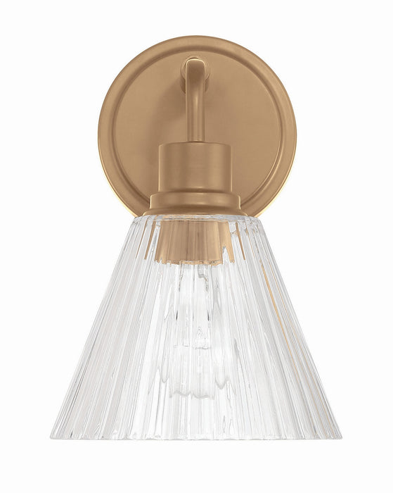 Craftmade - 61101-CPZ - One Light Wall Sconce - Pleated - Premium Bronze
