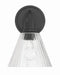 Craftmade - 61101-FB - One Light Wall Sconce - Pleated - Flat Black