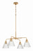 Craftmade - 61124-CPZ - Four Light Chandelier - Pleated - Premium Bronze