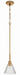 Craftmade - 61191-CPZ - One Light Mini Pendant - Pleated - Premium Bronze
