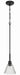 Craftmade - 61191-FB - One Light Mini Pendant - Pleated - Flat Black