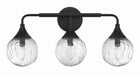 Craftmade - 61203-FB - Three Light Vanity - Reflection - Flat Black