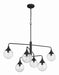 Craftmade - 61226-FB - Six Light Chandelier - Reflection - Flat Black