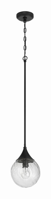 Craftmade - 61291-FB - One Light Mini Pendant - Reflection - Flat Black